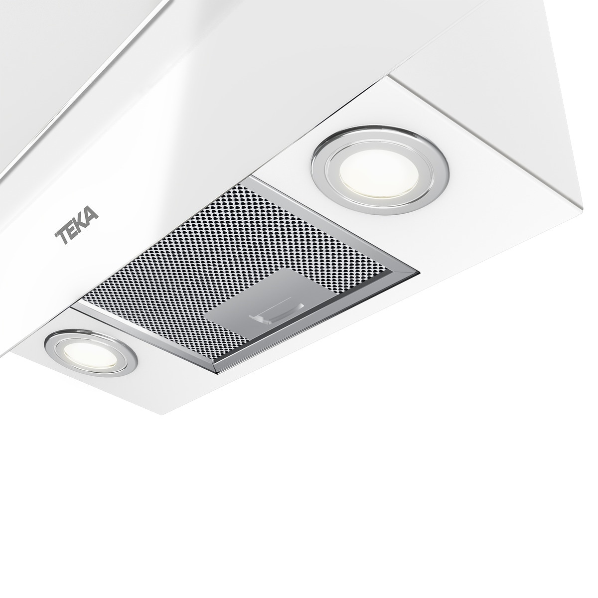 Campana decorativa vertical Teka DVT PRO 98780 90 cm, de aspiración perimetral Cristal / Blanco-9