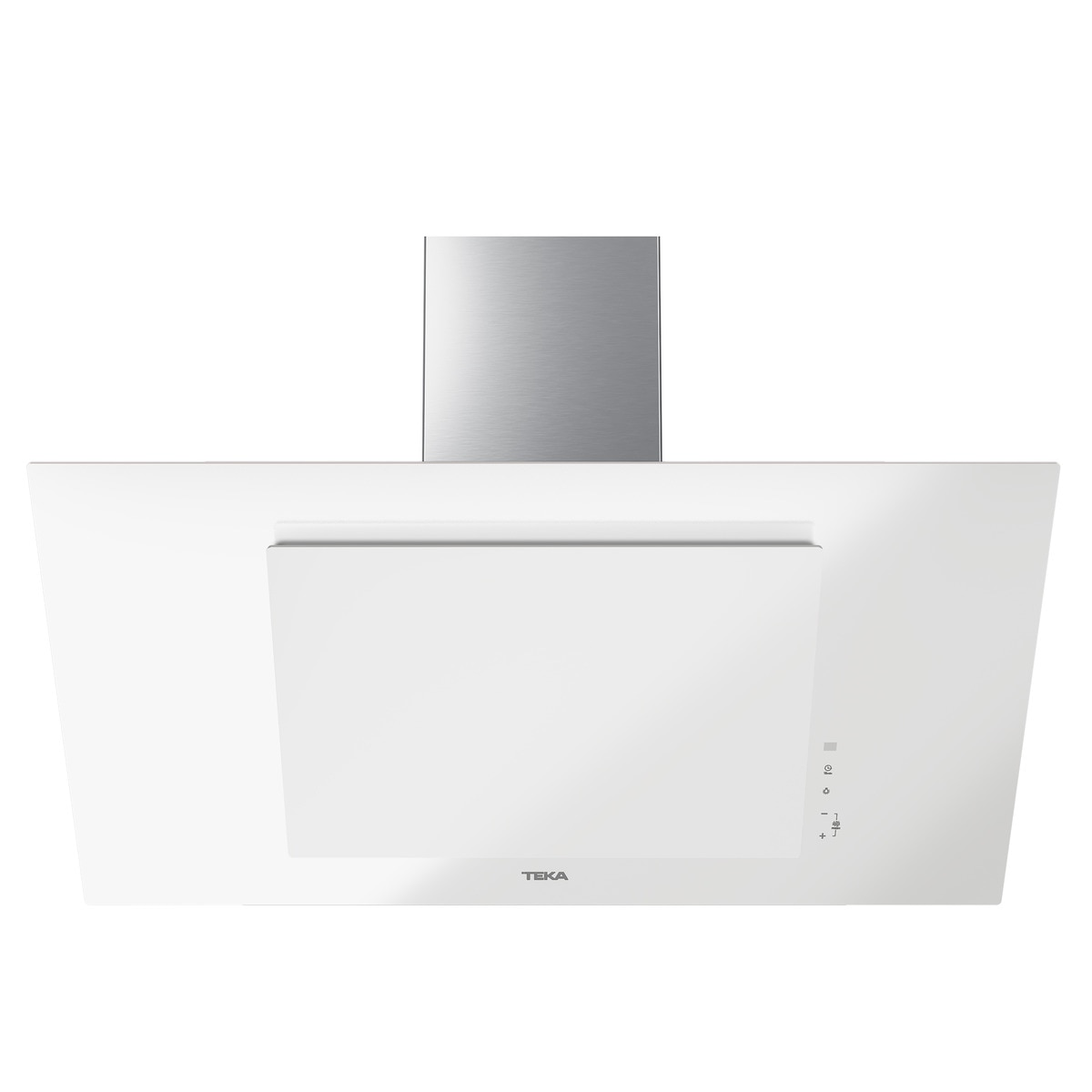 Campana decorativa vertical Teka DVT PRO 98780 90 cm, de aspiración perimetral Cristal / Blanco-6