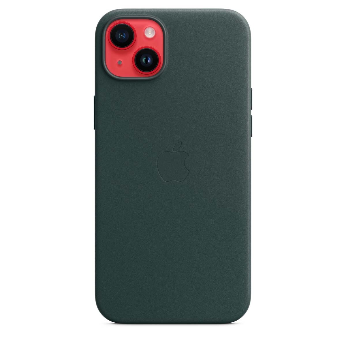 Capa em Pele com MagSafe para iPhone 14 Plus - Forest Green Verde Bosque-5