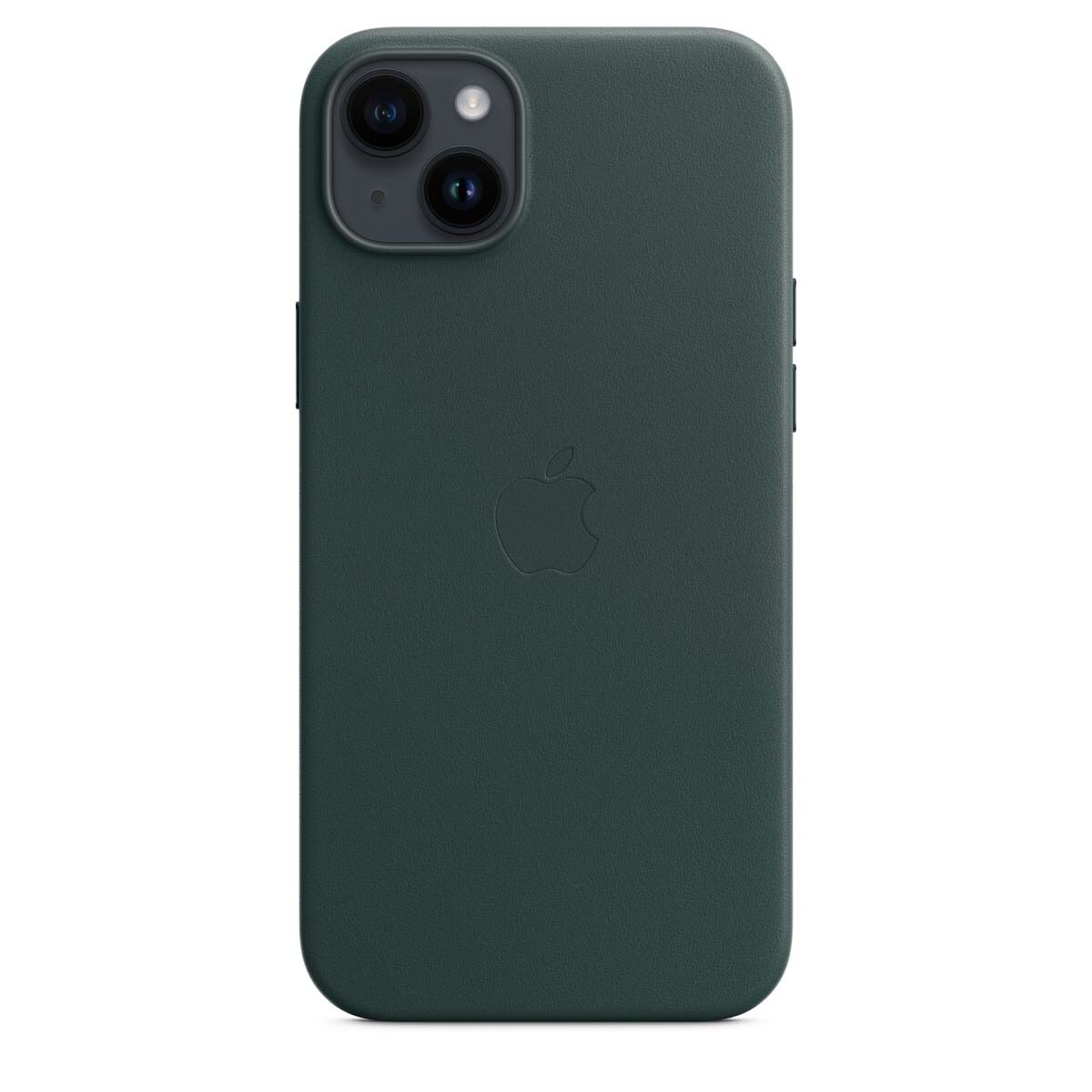 Capa em Pele com MagSafe para iPhone 14 Plus - Forest Green Verde Bosque-3