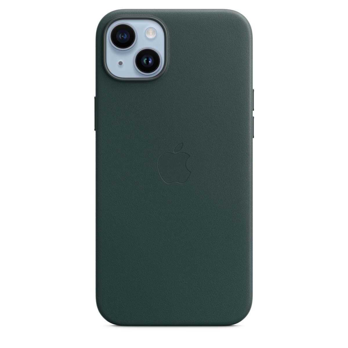 Capa em Pele com MagSafe para iPhone 14 Plus - Forest Green Verde Bosque-1
