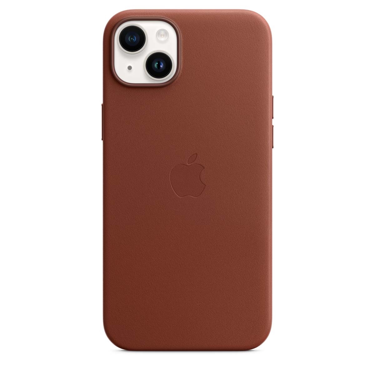 Capa em Pele com MagSafe para iPhone 14 Plus - Umber Ocre-escuro-4