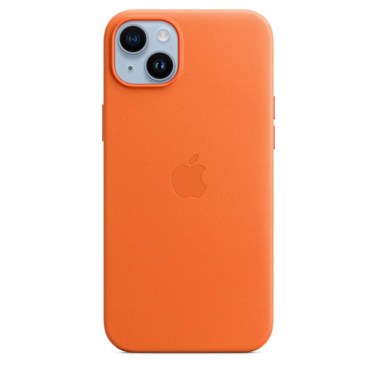 Capa em Pele com MagSafe para iPhone 14 Plus - Orange Orange-1