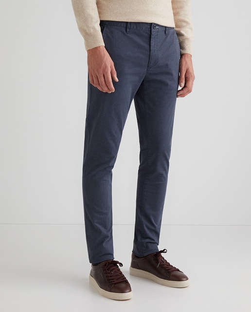 Imagen 0 de Chino de hombre extra slim azul