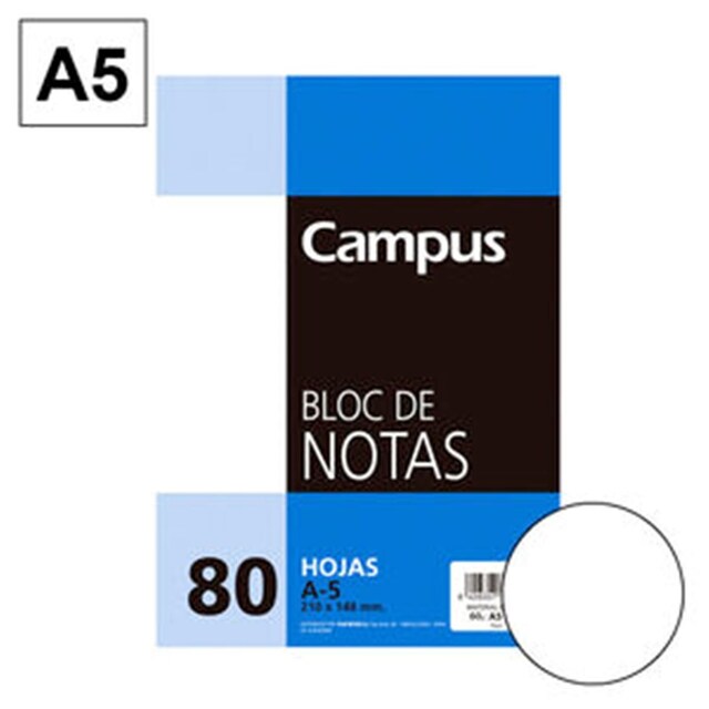 Imagem 0 de Bloco de Notas A5 Campus