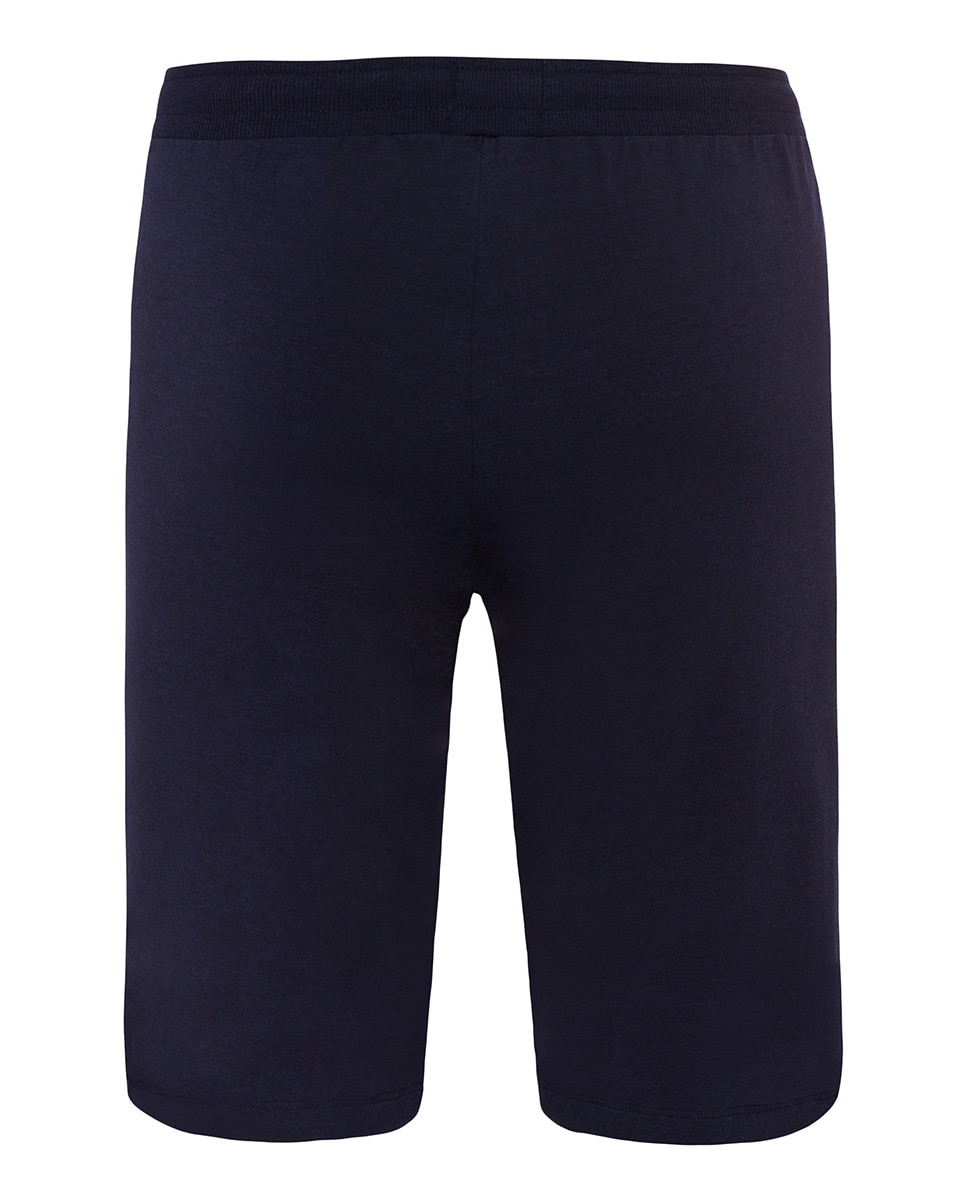 Calções de pijama de malha azul-marinho Azul-marinho-7