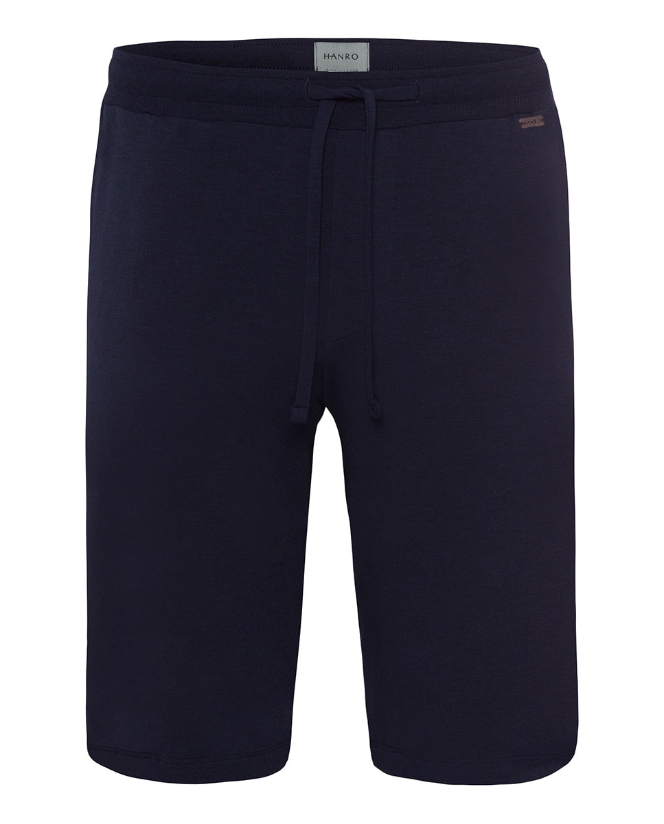 Calções de pijama de malha azul-marinho Azul-marinho-6
