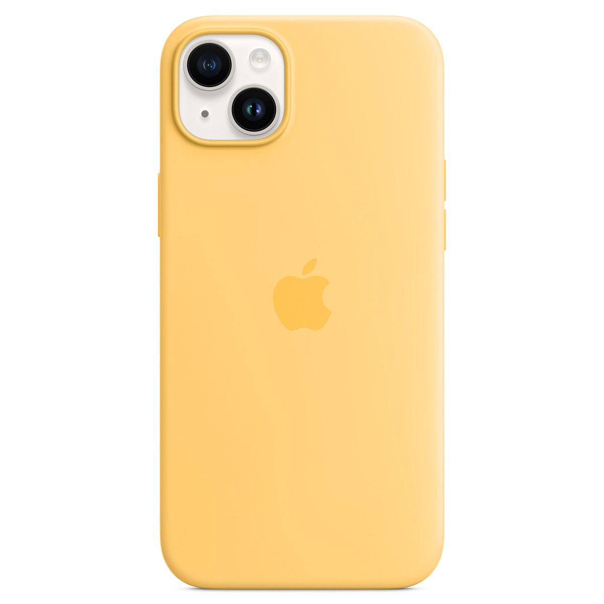 Capa em Silicone com MagSafe para iPhone 14 Plus - Sunglow Brilho Solar-4