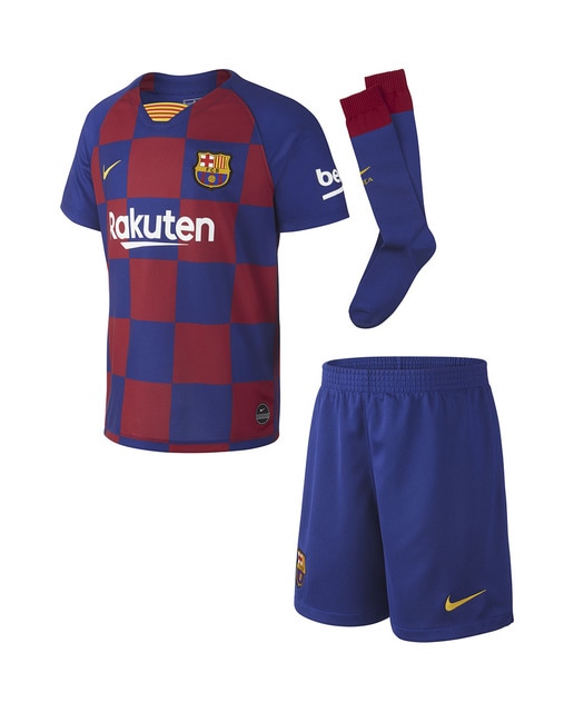 Imagen 0 de Conjunto de niños 1ª equipación FC Barcelona 2019-2020 Breathe Nike