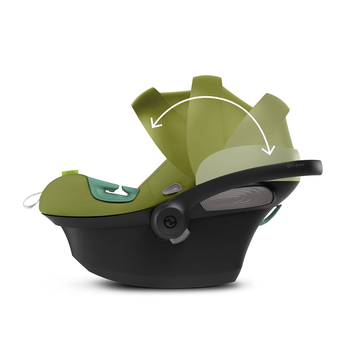 Cadeira Auto Aton S2 i-Size - 45-87 cm Verde maçã-4