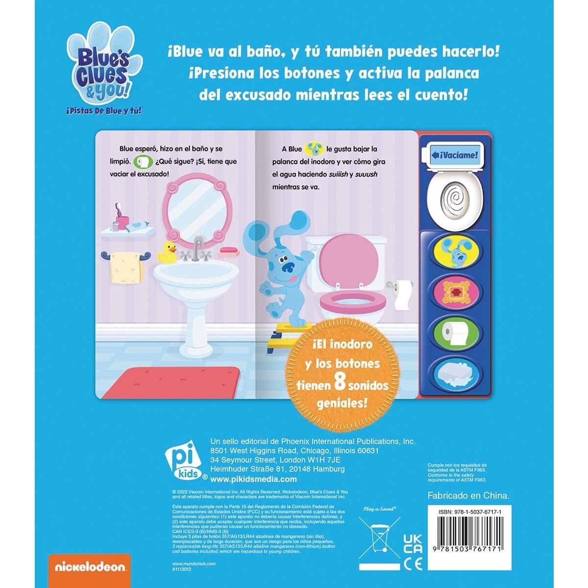 APRENDE A IR AL BAÑO CON BLUE. LSB (Capa dura) 2