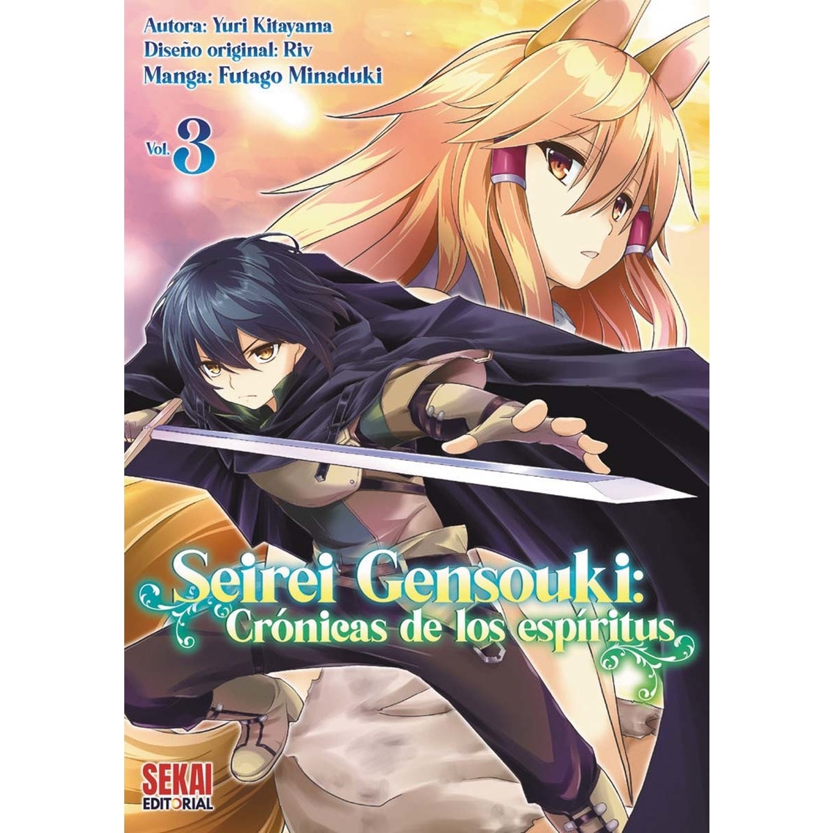 Seirei Gensouki (manga) Vol. 3: Crónicas de los espíritus (Capa mole) 1