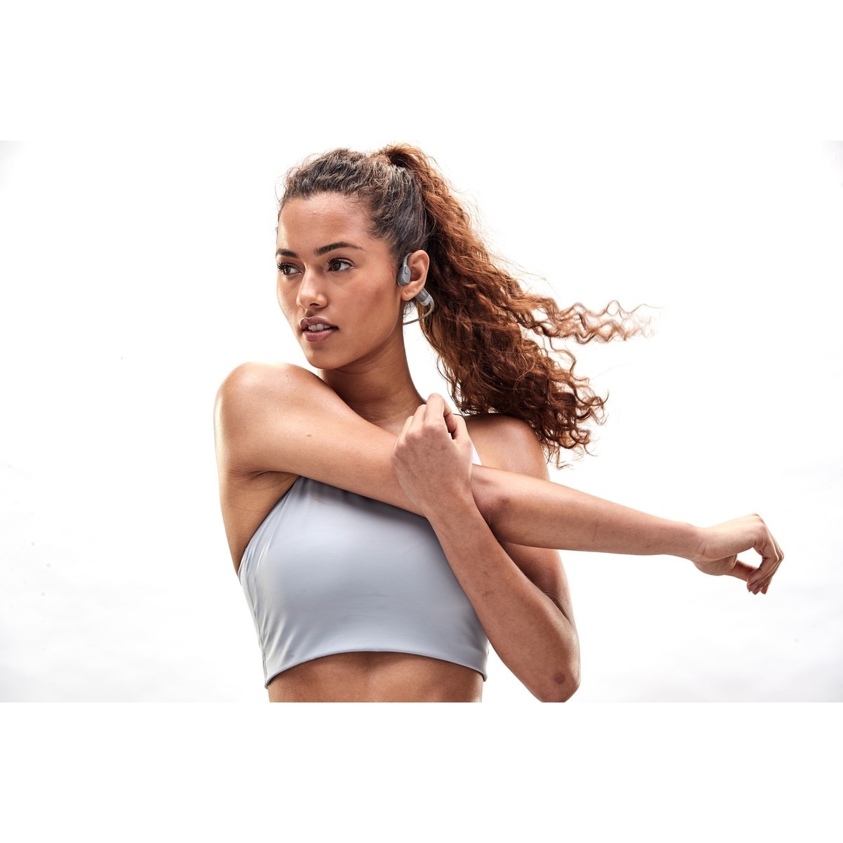 Auriculares Desportivos de Condução Óssea Sem Fios OpenMove Cinzento-7