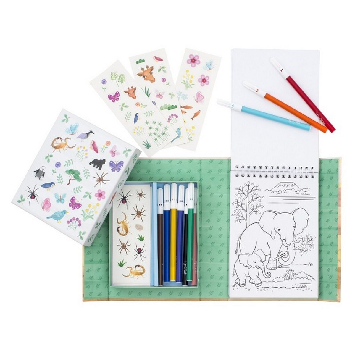 Conjunto de Colorir - Animais 6