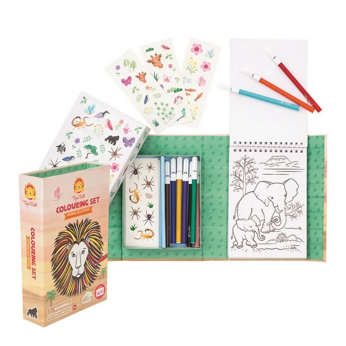 Conjunto de Colorir - Animais 4