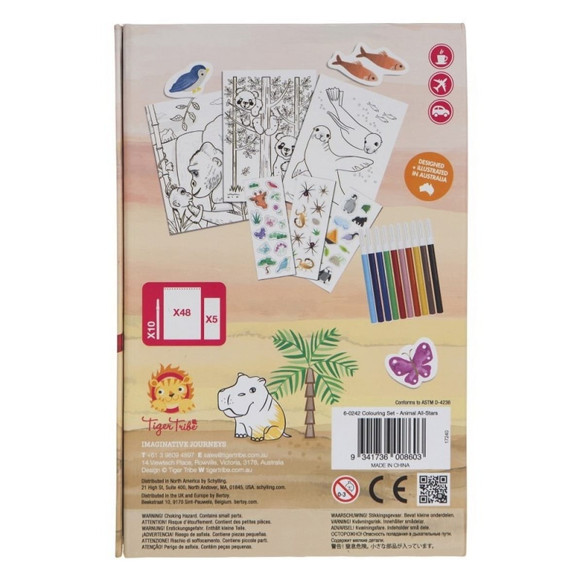 Conjunto de Colorir - Animais 3