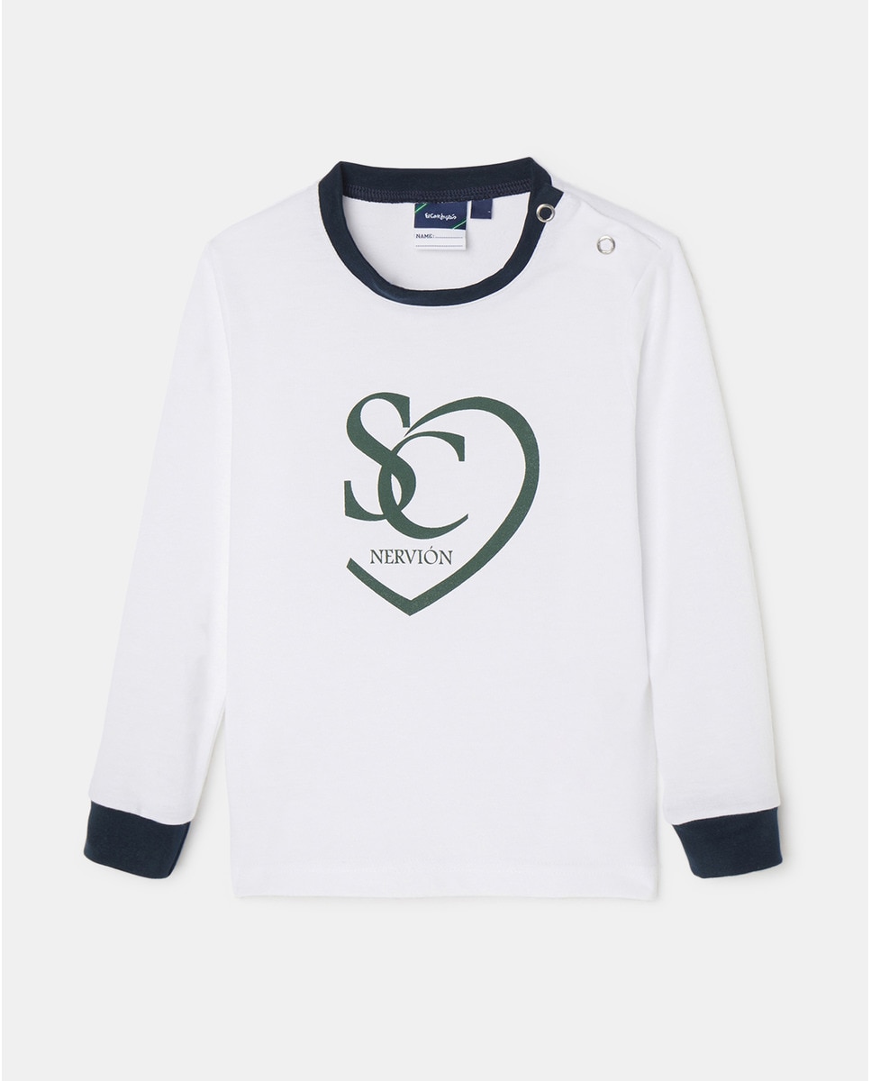 Tshirt manches longues d'uniforme scolaire