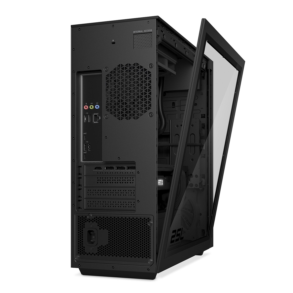 Sobremesa Gaming HP OMEN GT15-0063ns, i5-12400F, 16GB, 512GB SSD, Nvidia GeForce RTX 3060 12GB, W11 Negro-6