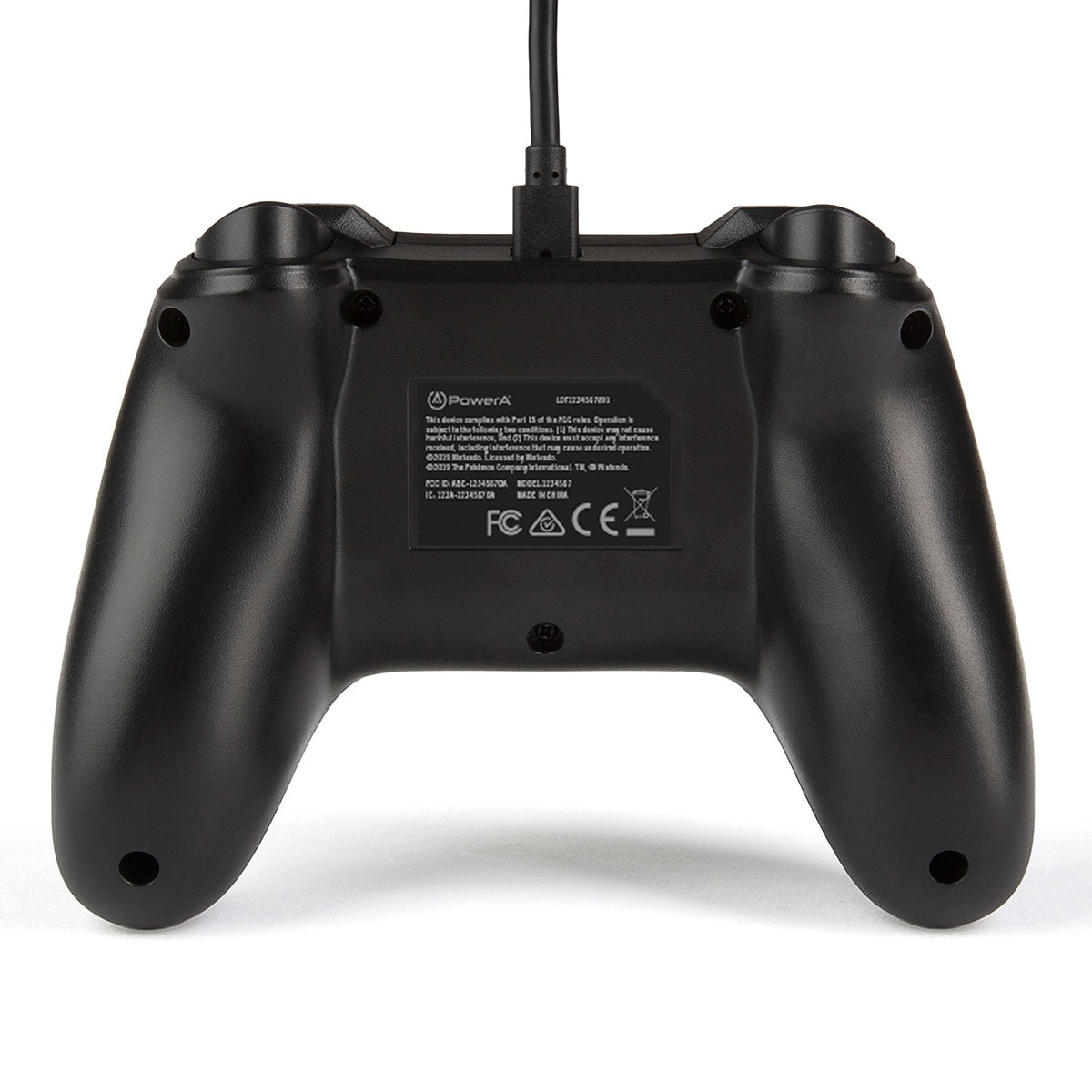 Comando Nintendo Switch com cabo amovível, cor preta 3