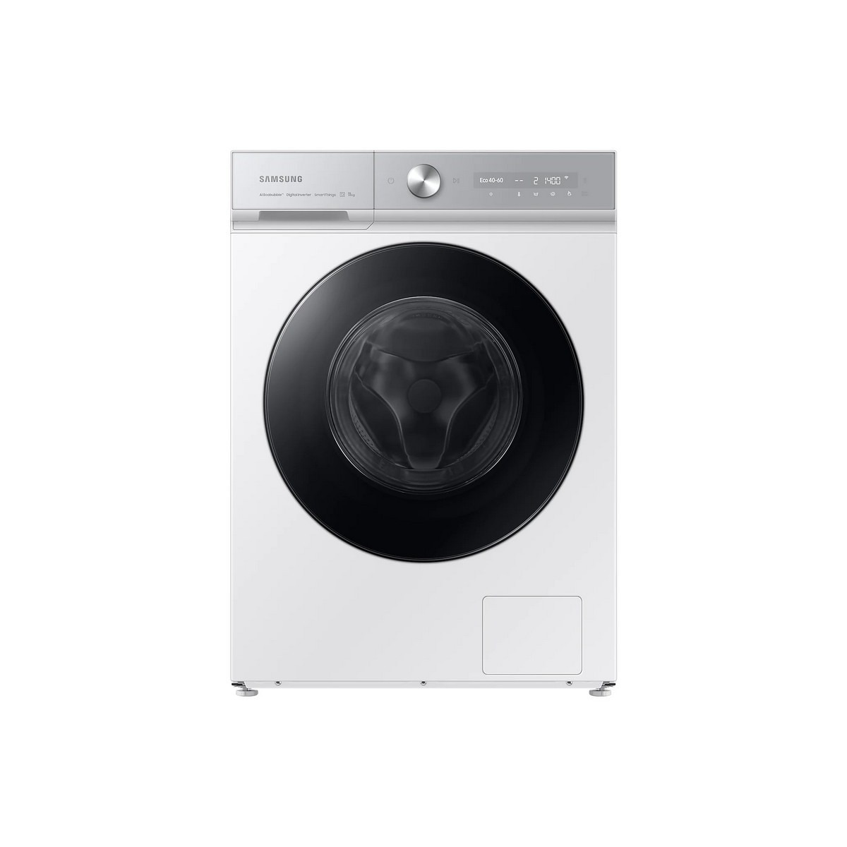Máquina de Lavar Roupa Samsung WW11BB944DGHS3 Bespoke IA com AI Ecobubble™ e SpaceMax™ Carga Frontal de 11 Kg e 1400 rpm - Branco Branco-1