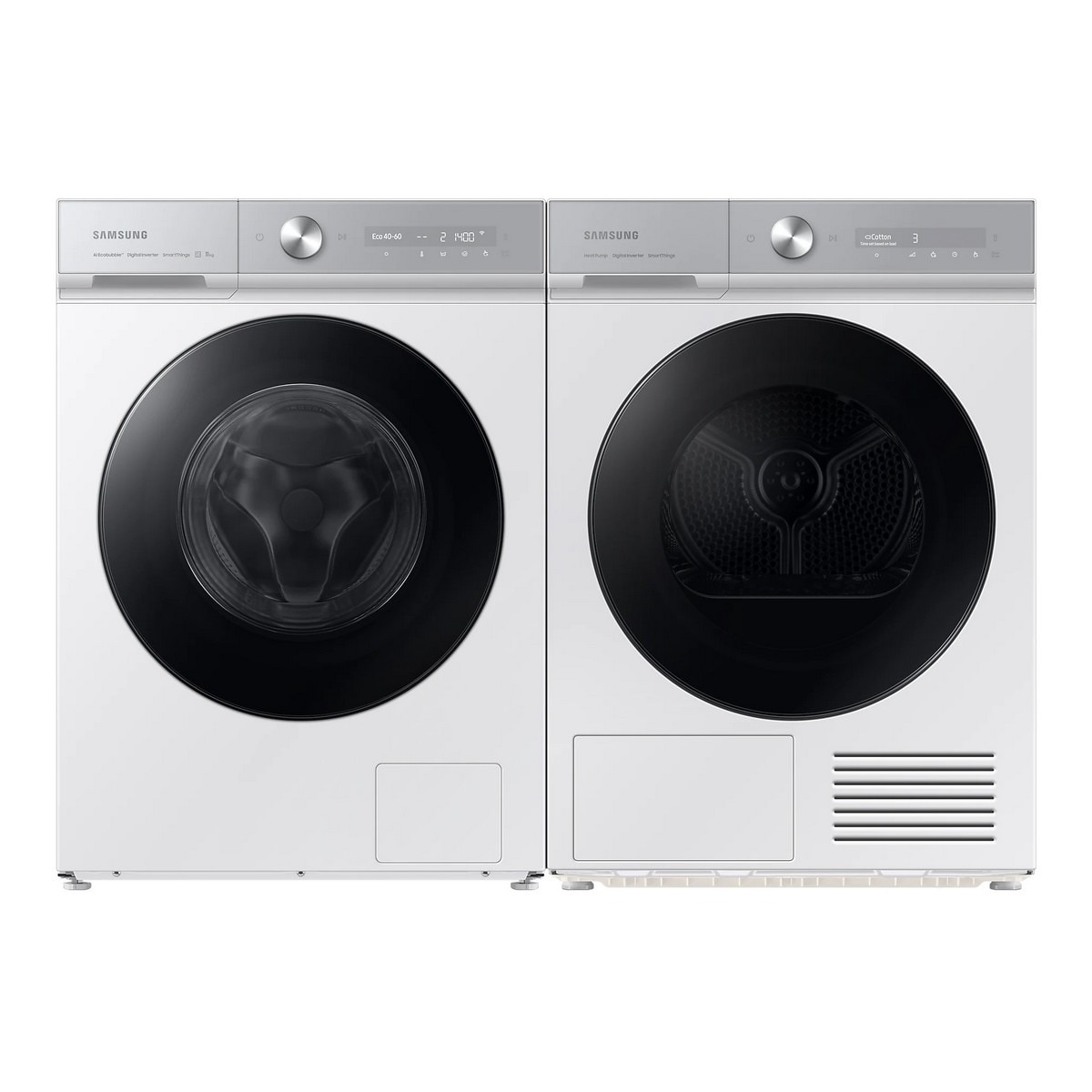 Máquina de Lavar Roupa Samsung WW11BB944DGHS3 Bespoke IA com AI Ecobubble™ e SpaceMax™ Carga Frontal de 11 Kg e 1400 rpm - Branco Branco-7