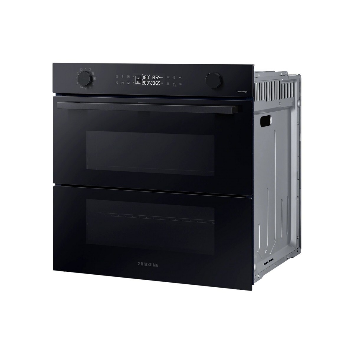 Forno Dual Cook Flex? Samsung Bespoke NV7B4550VAK Pirolítico com Ligação Wi-Fi e de 76 Litros - Preto Preto-4