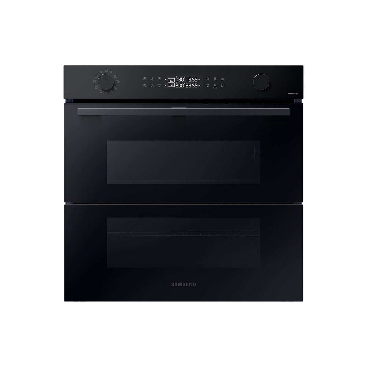 Forno Dual Cook Flex? Samsung Bespoke NV7B4550VAK Pirolítico com Ligação Wi-Fi e de 76 Litros - Preto Preto-1
