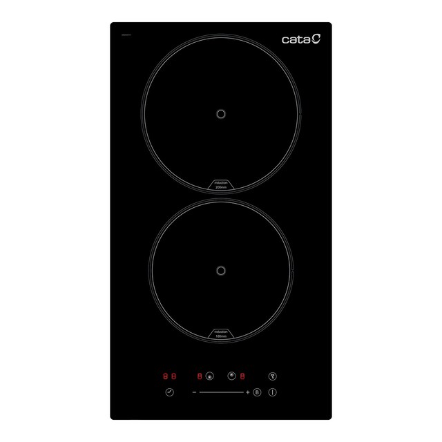 Imagen 0 de Placa modular de inducción Cata con 2 zonas de cocción - ISB 3102 BK /A