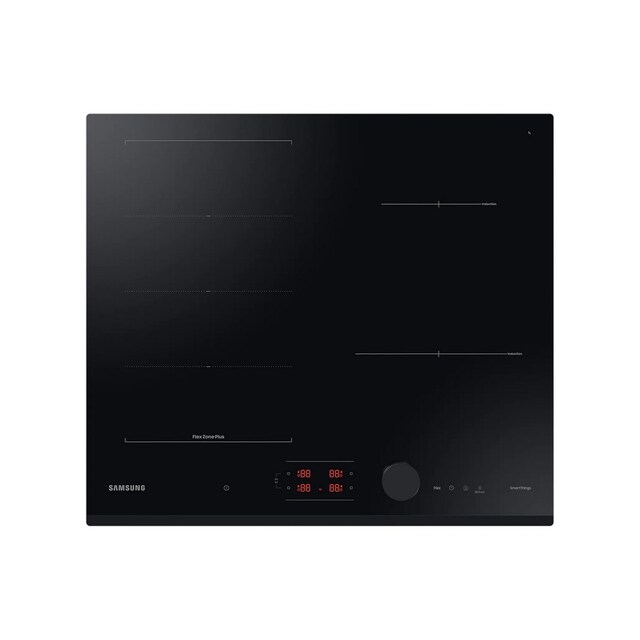 Imagem 0 de Placa de Indução Samsung Flex Zone Plus NZ64B6058GK com 4 Zonas e de 59 cm - Preto