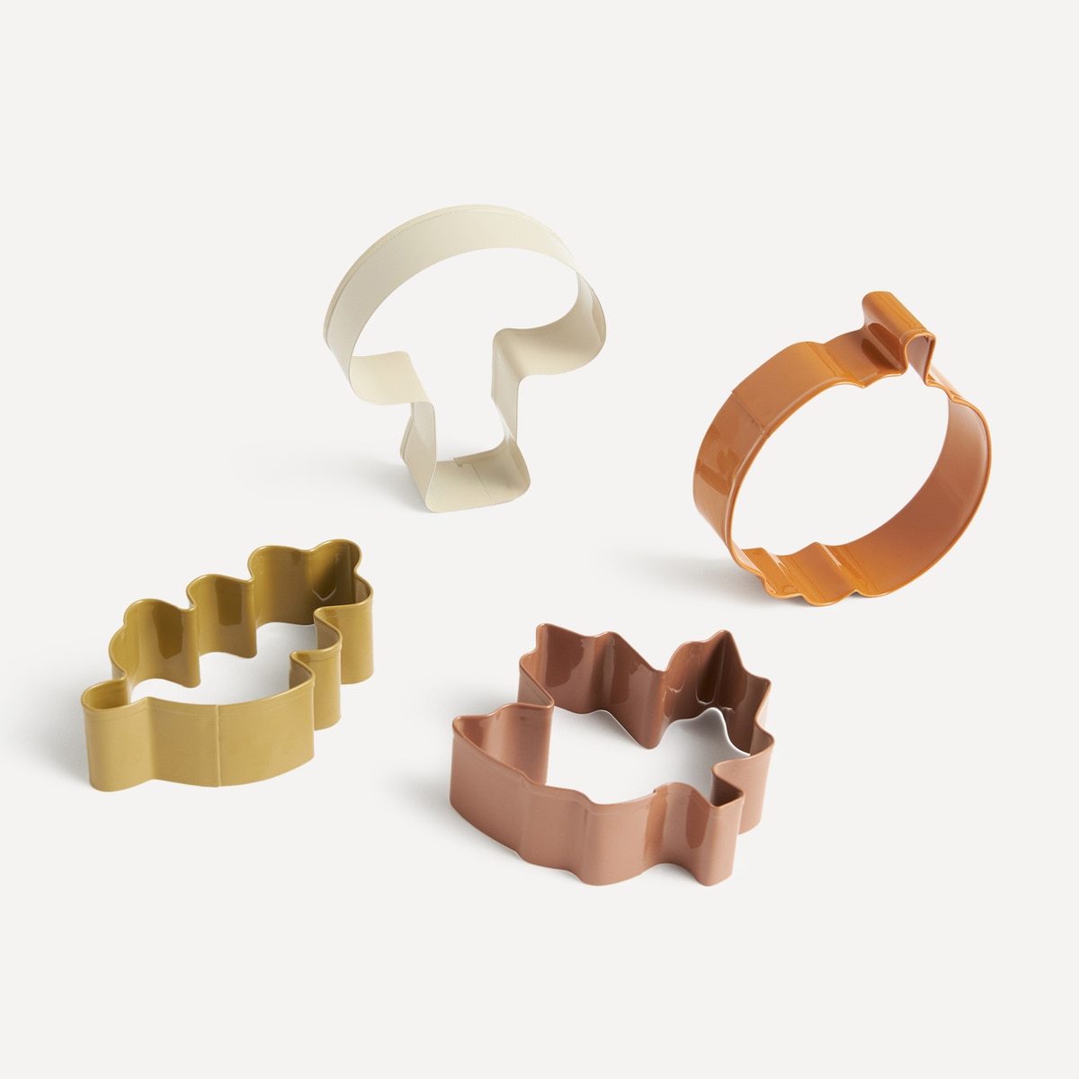 Lot de 4 emportepièces biscuits