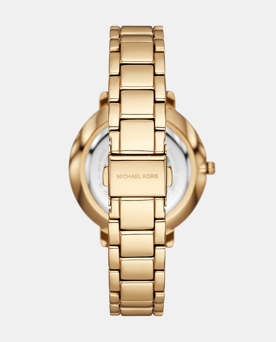 Reloj de mujer Pyper MK4666 de aleación de metal dorado Blanco-3