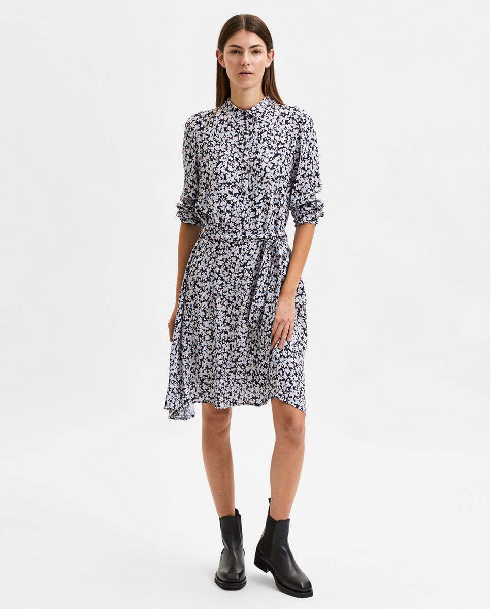 Robechemisier midi avec n?ud