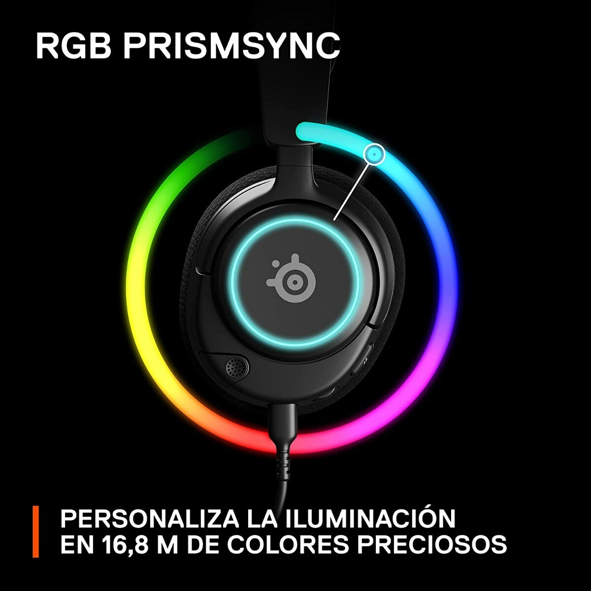 Auscultadores Arctis Nova 3 RGB Preto-9