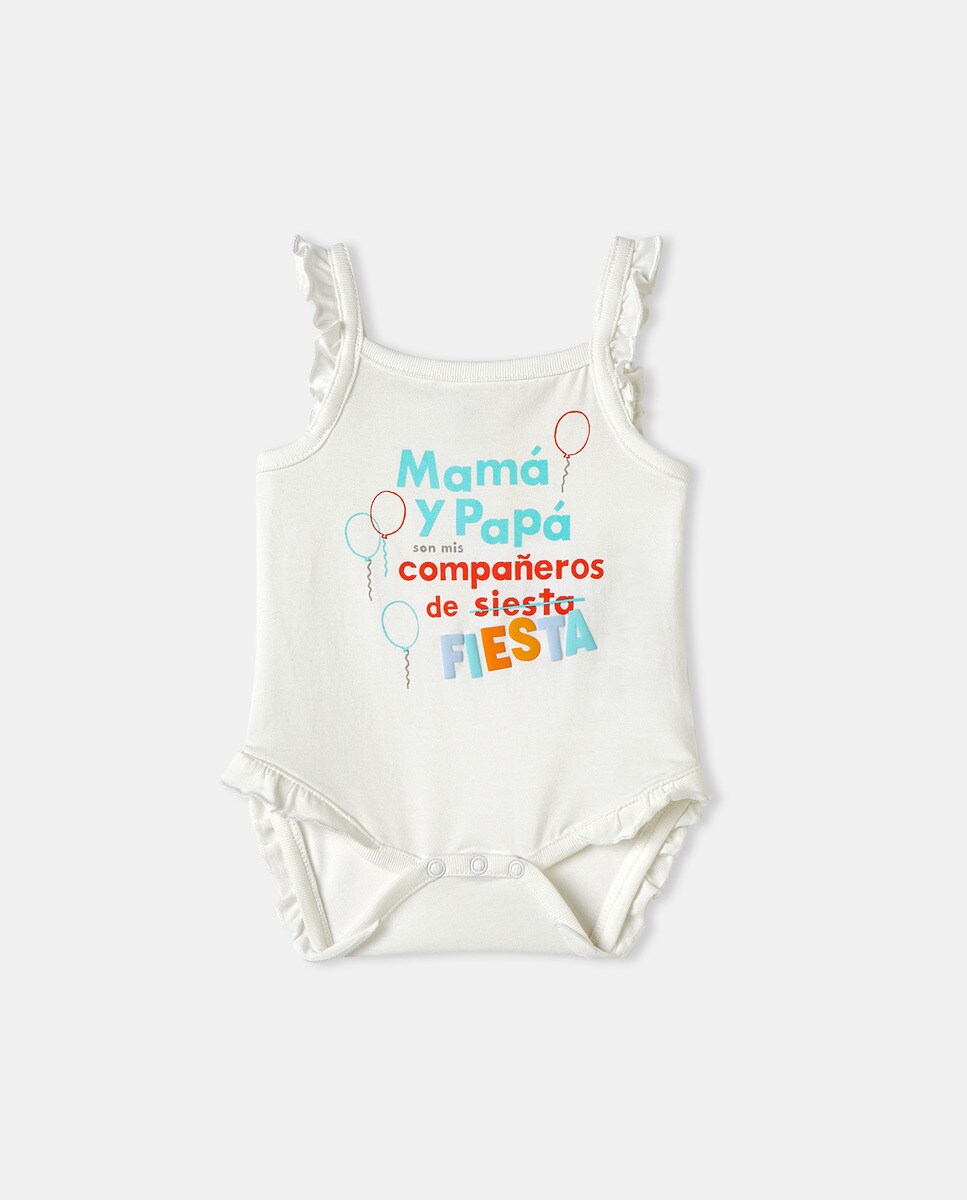 Body avec inscription devant