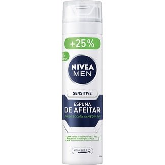 espuma de afeitar Sensitive spray 250 ml protege la piel de irritaciones - Nivea Men