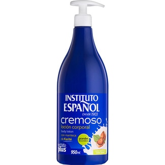 Cremoso loción corporal con manteca de karité dosificador 950 ml - Instituto Español