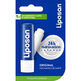 bálsamo labial Original con manteca de karité 24 h blister 1 unidad - Liposan