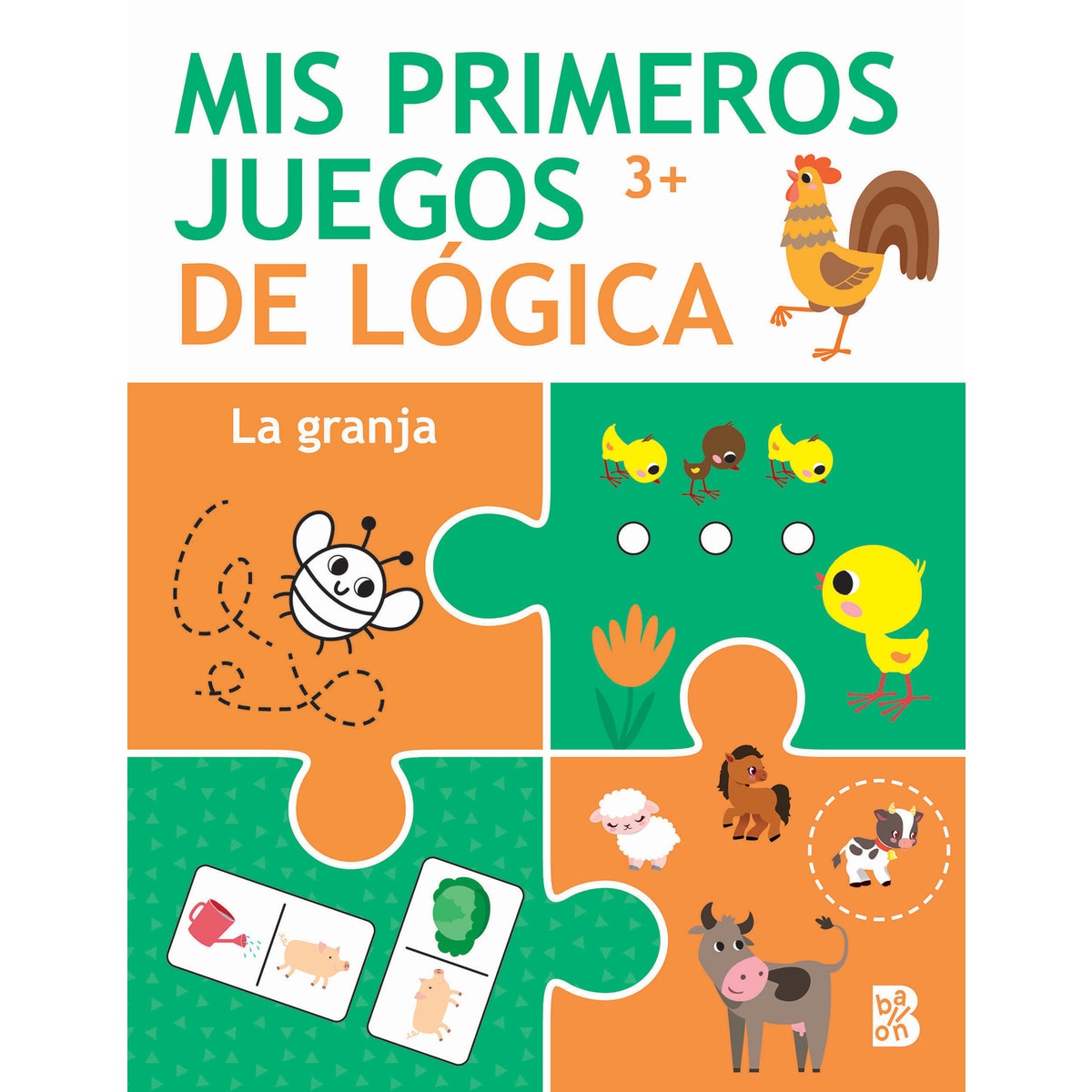 MIS PRIMEROS JUEGOS DE LÓGICA +3 LA GRANJA (Capa mole) 1