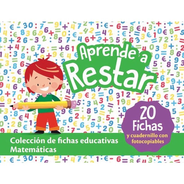 Imagen 0 de Cajas Educativas. Matemáticas: Aprende la Resta.  (Tapa blanda)