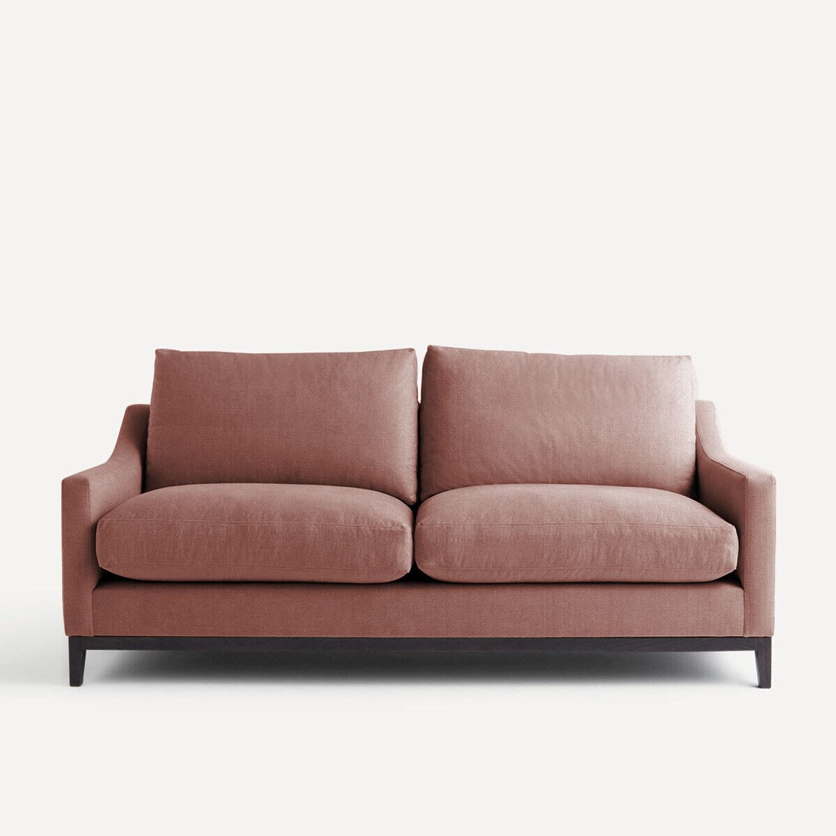 Sofá de 2 plazas con zócalo de madera Tori El Corte Inglés · El Corte