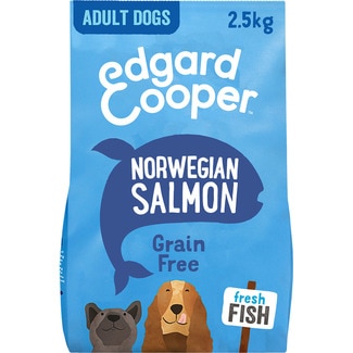 pienso para perros adultos pequeños y medianos con salmón Grain Free envase 2,5 kg - Edgard&cooper