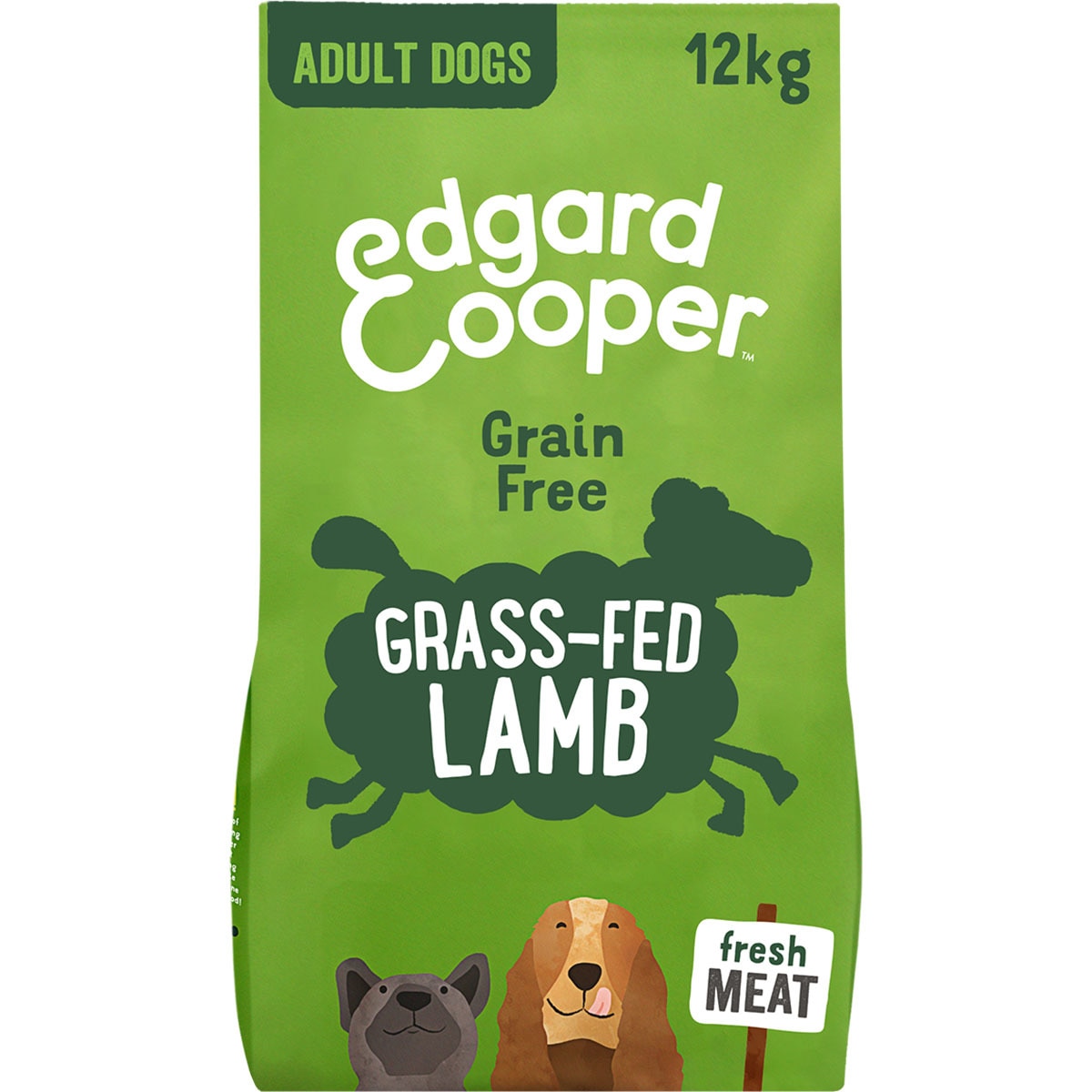 pienso para perros adultos con cordero Grain Free saco 12 kg