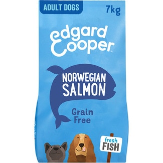 pienso para perros adultos pequeños y medianos con salmón Grain Free bolsa 7 kg - Edgard&cooper