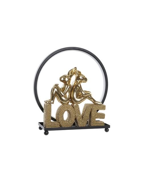 Imagen 0 de Decoración luminosa resina led 30 x 11 x 31,5 love