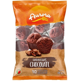 Madalenas de Chocolate embalagem 420 g - Aurora