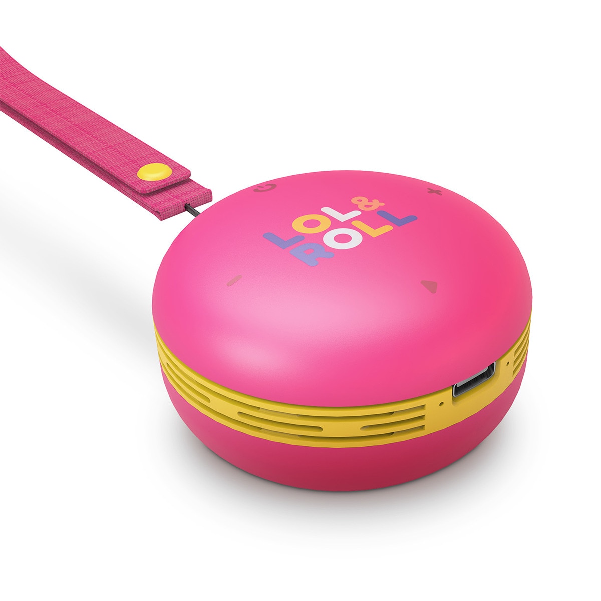 Altavoz portátil infantil Energy Sistem Lol&Roll Pop Kids Speaker rosa con Bluetooth Rosa-2