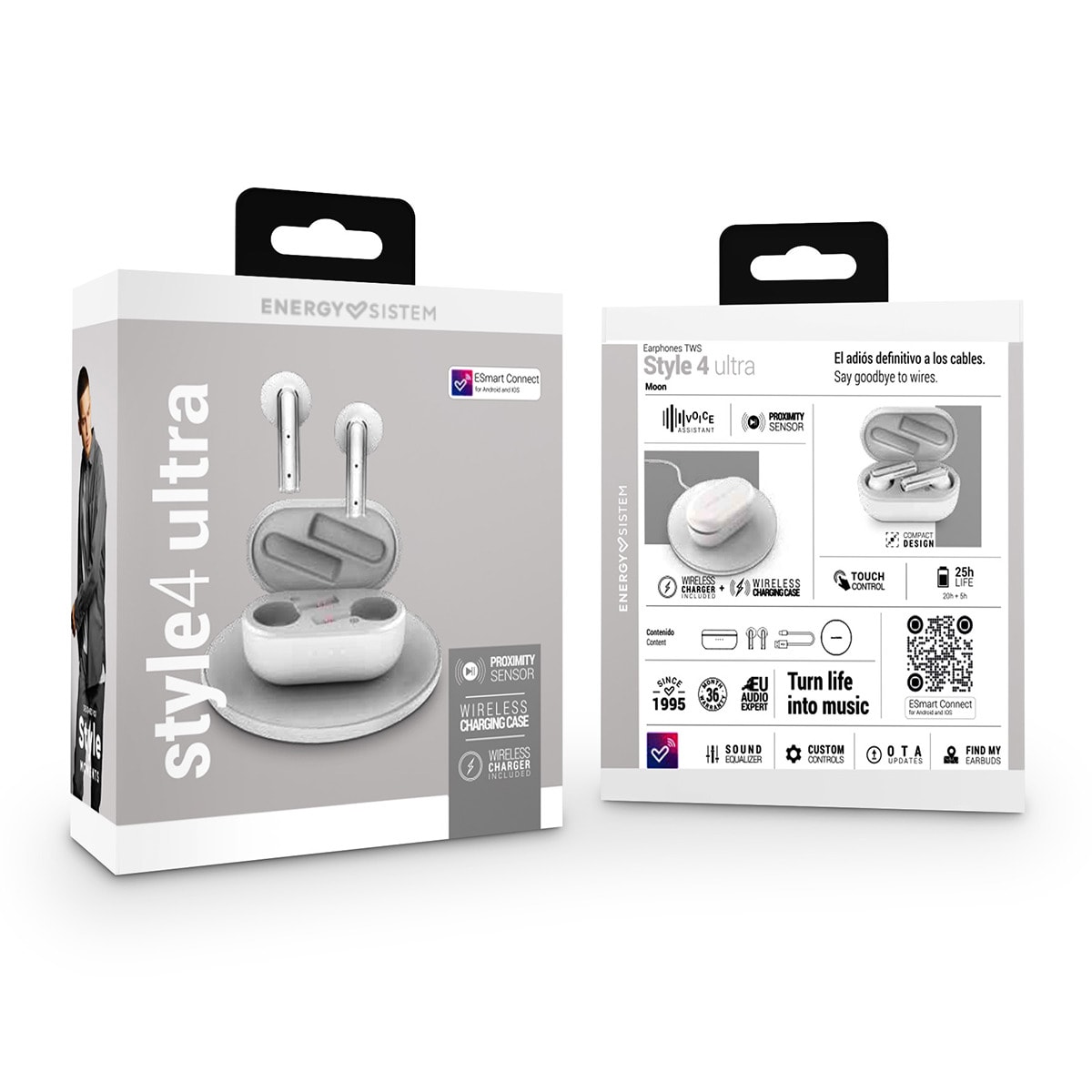 Auriculares True Wireless Energy Sistem Style 4 Ultra Blanco-8