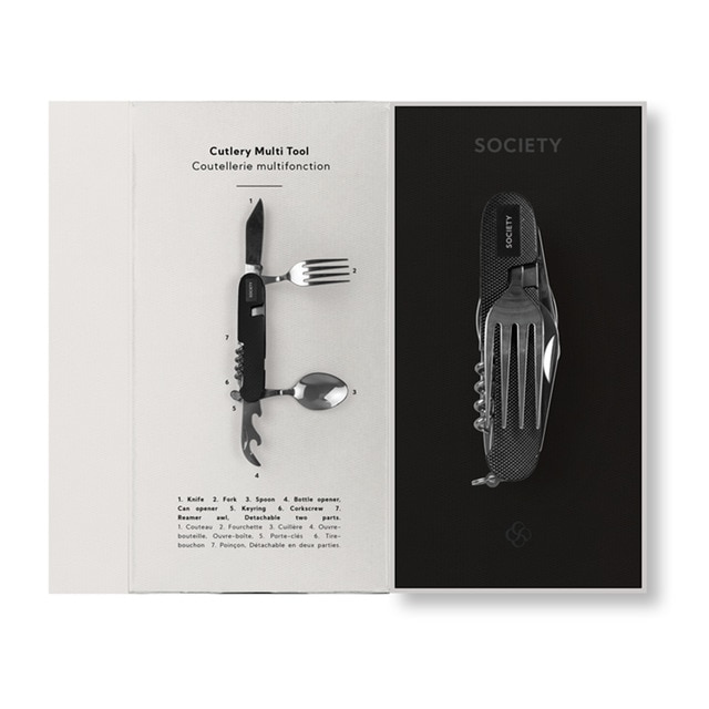Imagen 0 de Cubiertos Society Paris Negros