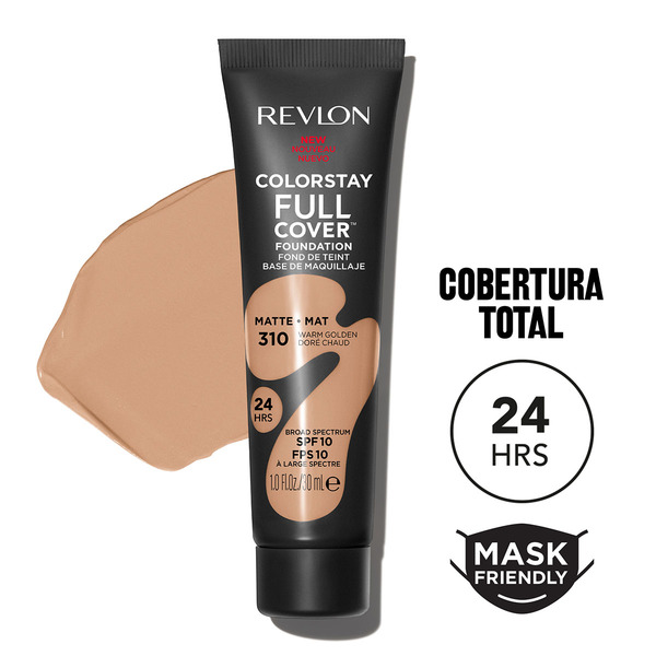 permanentes Make-up Colorstay Full Cover mattes Finish SPF-10 Farbton 310 WarmGolden