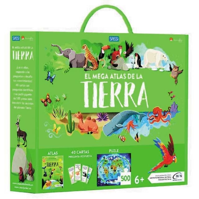 El Mega Atlas De La Tierra (Capa dura) 1
